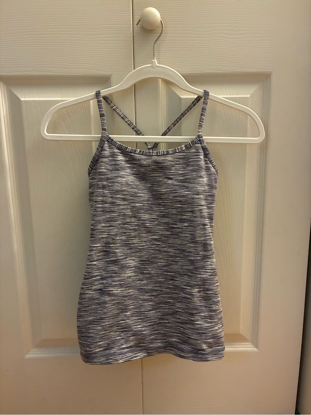 Lululemon Athletics Women’s Gray Heathered Workout/Running Top